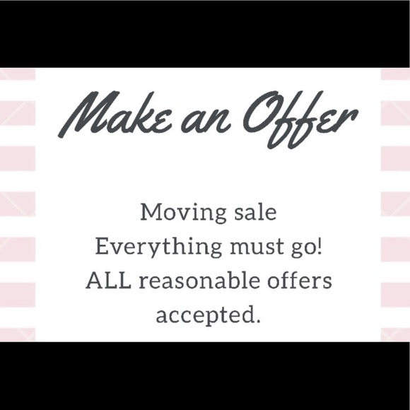 Moving sale! ALL reasonable offers accepted! - Picture 1 of 1